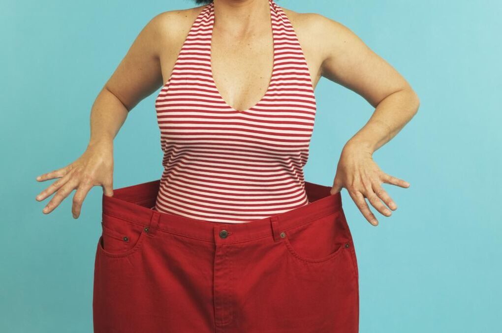 If you lose weight with a chemical diet, your old clothes will be too big for you. 