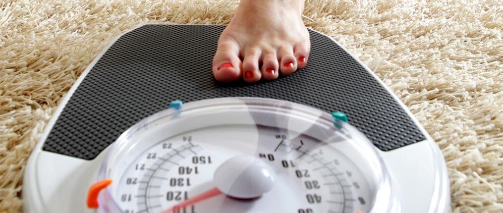 The result of losing weight with a chemical diet can vary from 4 to 30 kg. 