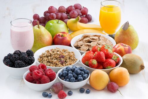 fruits and berries for proper nutrition