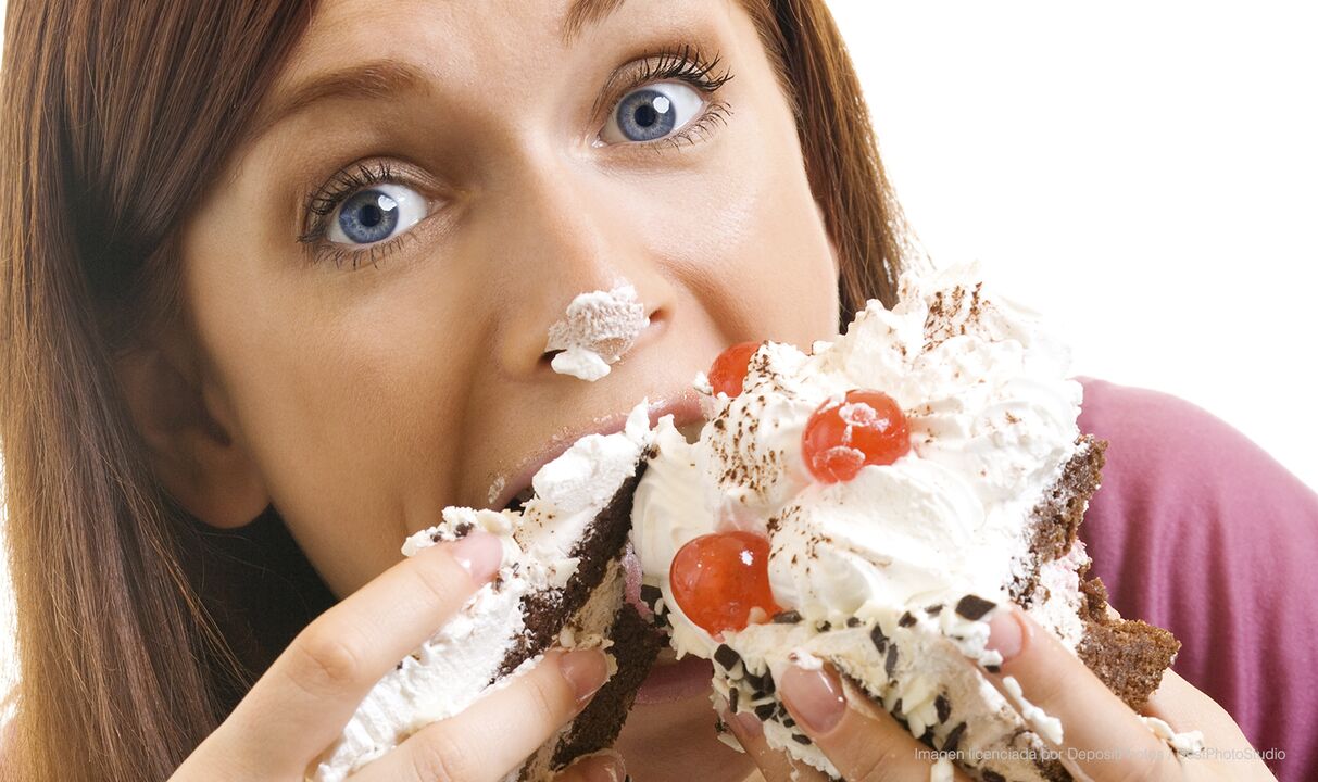 how to lose weight girl who ate cake and got better